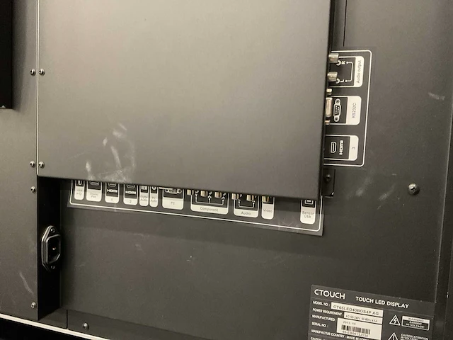 Ctouch ct65led40bos4p 65” touchscreen display - afbeelding 3 van  6