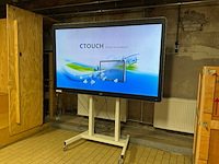 Ctouch ct84led40bos10p 84” uhd touchscreen op elektrische lift