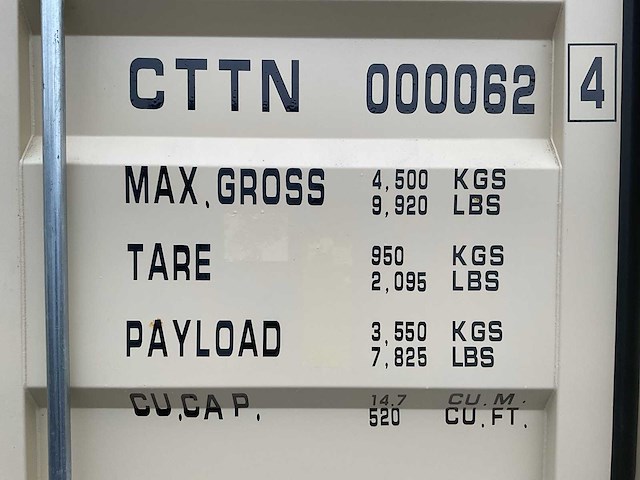 Cttn - 000062 (4) - opslagcontainer/mobiel kantoor 10ft - afbeelding 11 van  14
