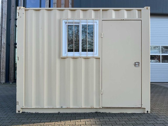 Cttn - 000062 (4) - opslagcontainer/mobiel kantoor 10ft - afbeelding 1 van  19