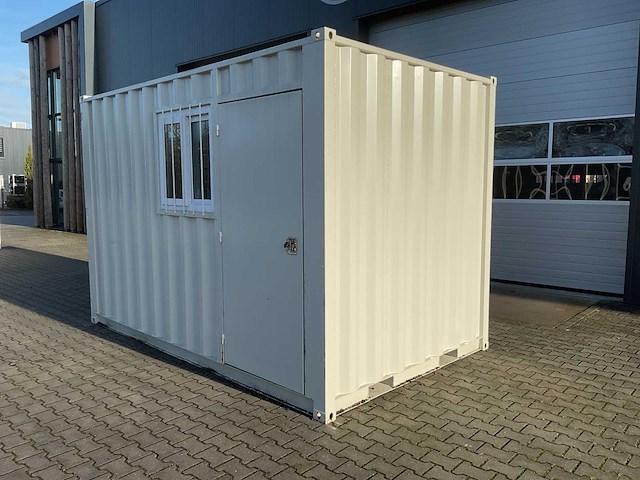Cttn 0122238 opslagcontainer/mobiel kantoor 12ft - afbeelding 1 van  13