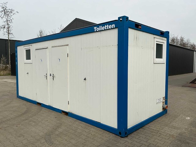 Ctx containex 20ft sanitairunit - afbeelding 1 van  13