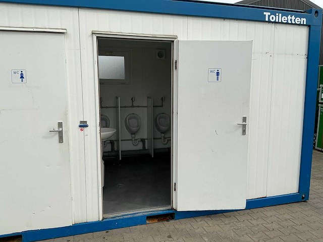 Ctx containex 20ft sanitairunit - afbeelding 29 van  31