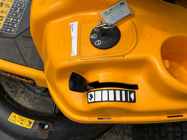 Cub cadet cc 114 td zitmaaier - afbeelding 14 van  15