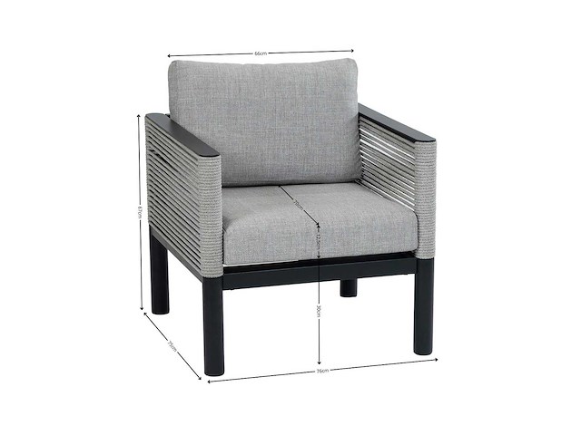 Cuba - 4 delige - tuinset - afbeelding 6 van  7