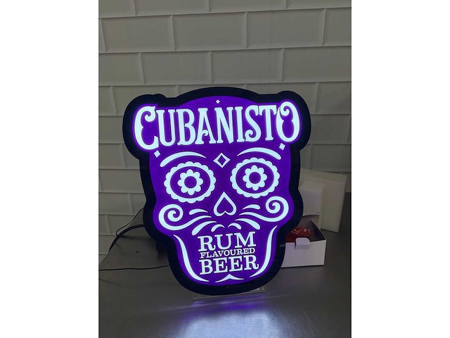Cubanisto - led wall sign (3x) - afbeelding 2 van  3