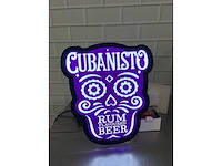 Cubanisto - led wall sign (3x) - afbeelding 2 van  3