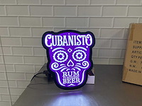 Cubanisto - led wall sign (3x) - afbeelding 2 van  3