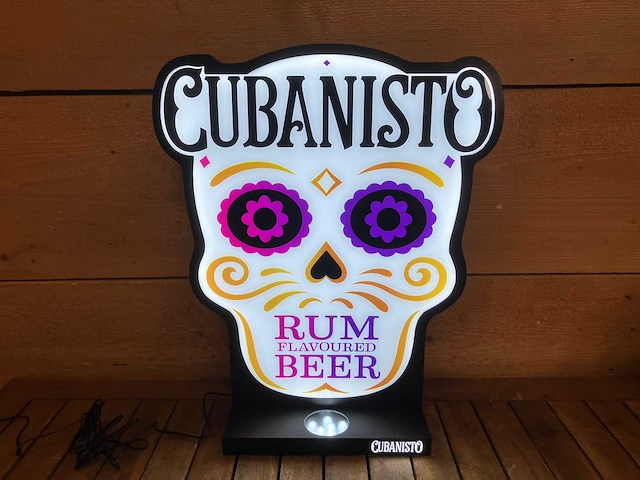 Cubanisto led lichtreclame - afbeelding 1 van  2