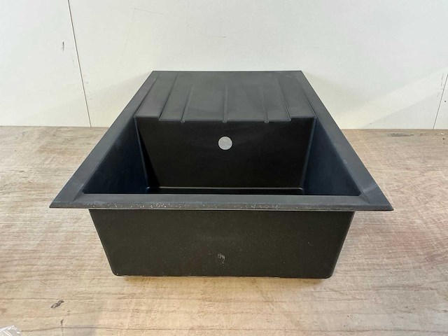 Cube 1 bak zwart eead080r06p wasbak - afbeelding 3 van  8