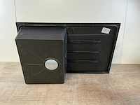 Cube 1 bak zwart eead080r06p wasbak - afbeelding 5 van  8