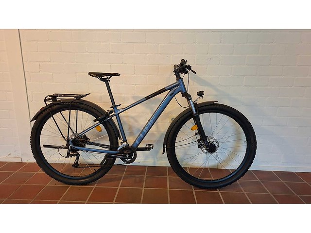 Cube aim mountianbike 29" paars - afbeelding 4 van  7