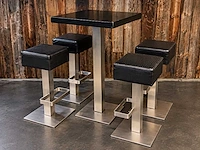 Cube robuuste horeca barset - rvs