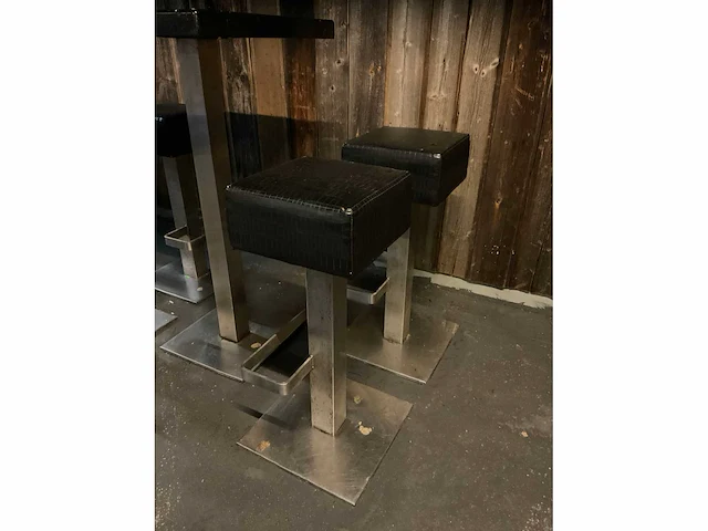Cube robuuste horeca barset - rvs - afbeelding 12 van  15