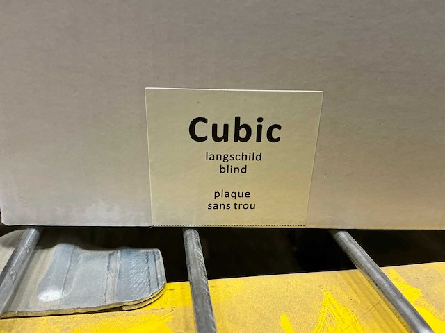 Cubic langschild blind (40x) - afbeelding 3 van  3
