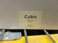 Cubic langschild blind (40x) - afbeelding 3 van  3