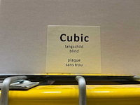 Cubic langschild blind deurbeslag (20x) - afbeelding 2 van  3