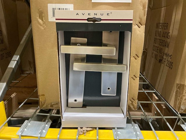 Cubic langschild blind deurbeslag (20x) - afbeelding 2 van  3