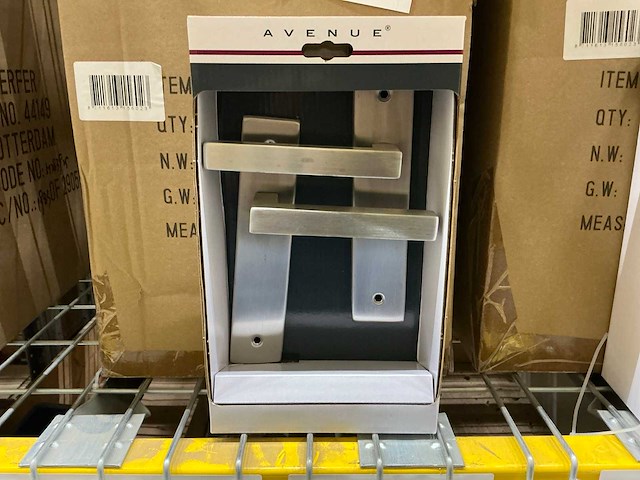 Cubic langschild blind deurbeslag (20x) - afbeelding 2 van  4