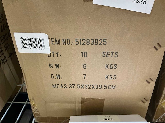 Cubic langschild blind deurbeslag (20x) - afbeelding 3 van  4
