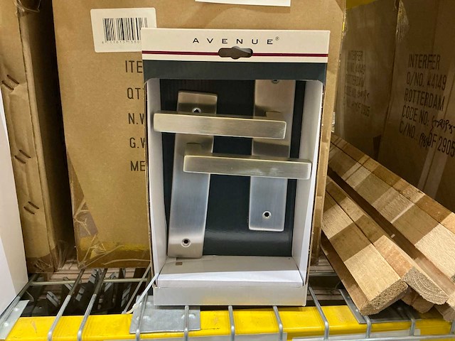 Cubic langschild blind deurbeslag (20x) - afbeelding 2 van  4
