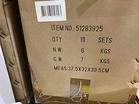 Cubic langschild blind deurbeslag (20x) - afbeelding 3 van  4