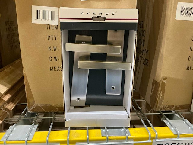 Cubic langschild blind deurbeslag (20x) - afbeelding 2 van  3