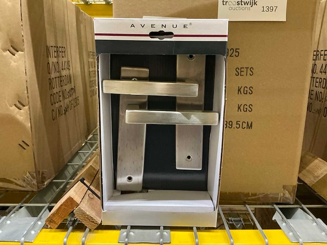 Cubic langschild blind deurbeslag (20x) - afbeelding 2 van  4