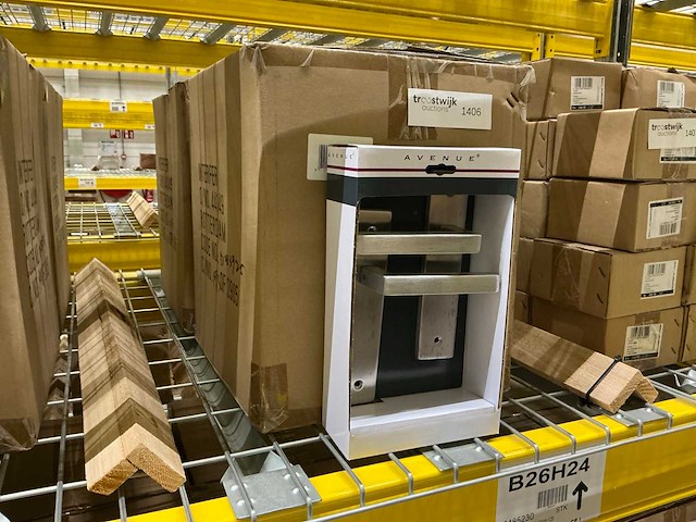 Cubic langschild blind deurbeslag (20x) - afbeelding 1 van  4