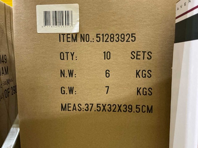 Cubic langschild blind deurbeslag (20x) - afbeelding 4 van  4