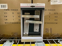 Cubic langschild blind deurbeslag (40x) - afbeelding 2 van  4