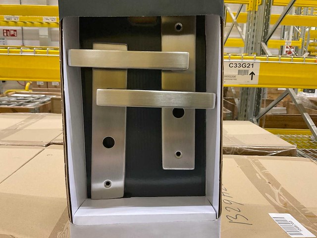 Cubic langschild wc 63/8mm deurkruksets (120x) - afbeelding 1 van  4