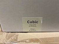 Cubic langschild wc 63/8mm deurkruksets (120x) - afbeelding 2 van  4
