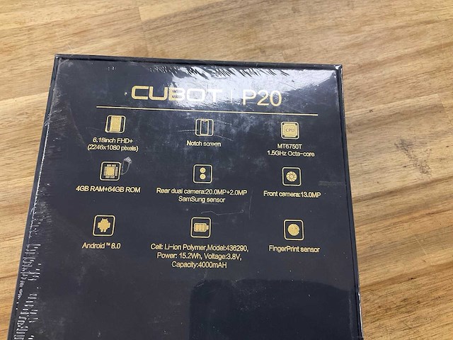 Cubot p20 mobiele telefoon - afbeelding 3 van  3