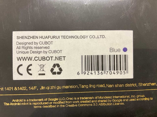 Cubot p20 mobiele telefoon - afbeelding 4 van  4