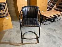 Cuchara leren barstoelen (2x) - afbeelding 5 van  9