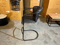 Cuchara leren barstoelen (2x) - afbeelding 8 van  9