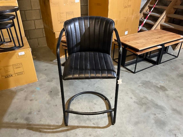 Cuchara leren barstoelen (2x) - afbeelding 5 van  9