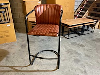 Cuchara leren barstoelen (3x) - afbeelding 5 van  9