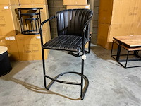 Cuchara leren barstoelen (3x) - afbeelding 3 van  9