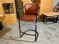 Cuchara leren barstoelen (4x) - afbeelding 4 van  9