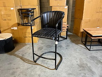 Cuchara leren barstoelen (4x) - afbeelding 1 van  9