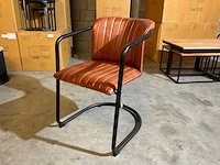 Cuchara leren eetkamerstoelen (4x) - afbeelding 2 van  9