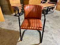 Cuchara leren eetkamerstoelen (6x) - afbeelding 6 van  9