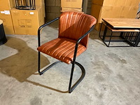 Cuchara leren eetkamerstoelen (6x) - afbeelding 7 van  9