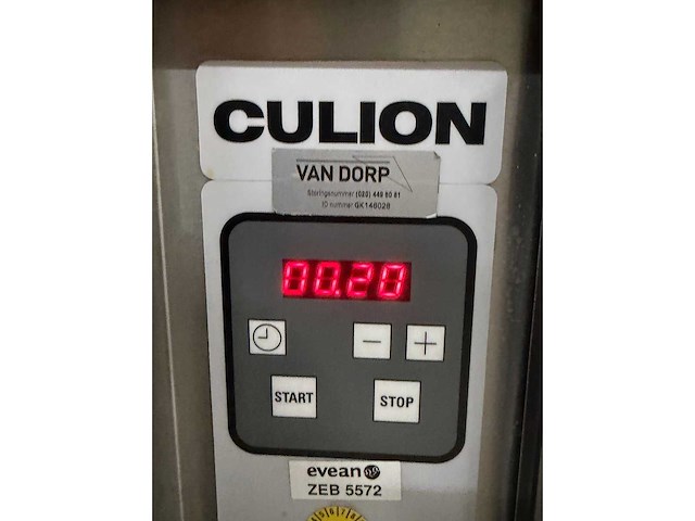 Culion - btc51854 - heteluchtoven rvs - afbeelding 10 van  11