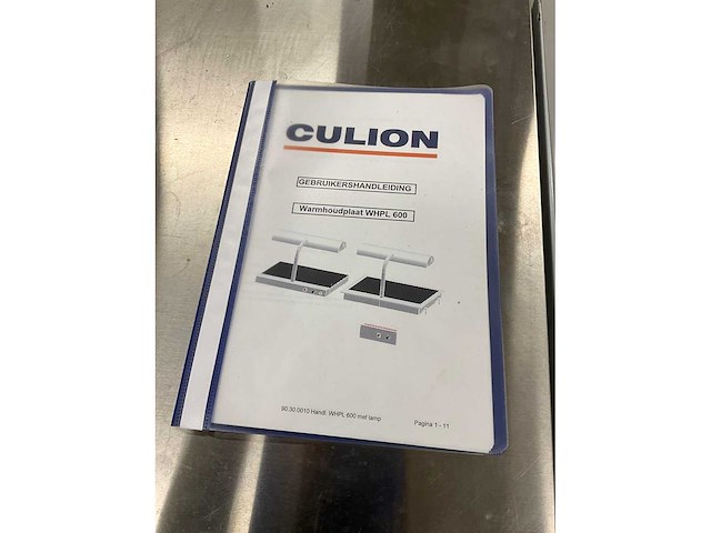 Culion whpl 600 inbouw warmhoudplaat - afbeelding 6 van  7