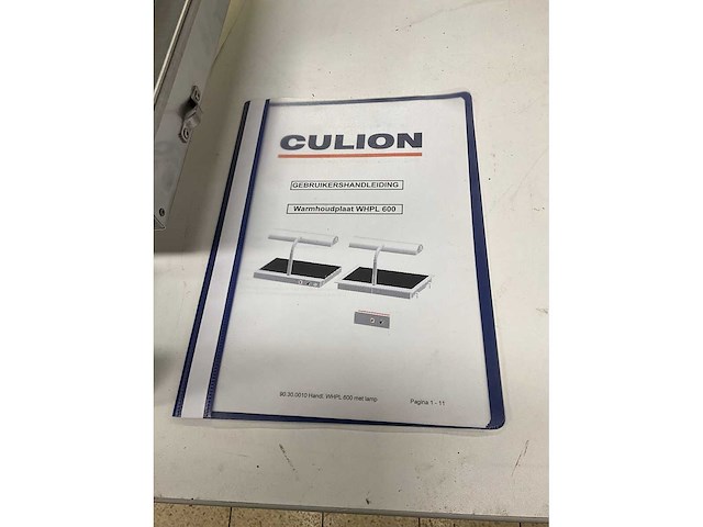 Culion whpl 600 inbouw warmhoudplaat - afbeelding 7 van  8