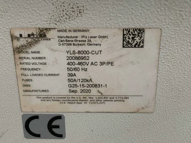 Culite penta 800 w lme 4020 vezellasersnijmachine - afbeelding 18 van  20