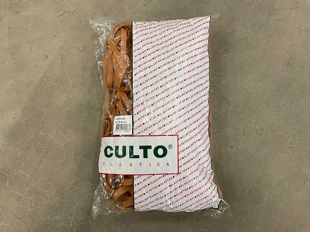Culto 80/8mm zak á 1kg elastieken (110x) - afbeelding 1 van  3